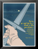 Hamlet: To Be or Not To Be Póster por Christopher Rice