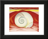 Red Hills with White Shell, c.1938 Poster par Georgia O'Keeffe