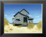Ocean Front Bungalow Affiche par Daniel Pollera