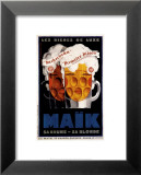 Maik - Les bières de luxe, 1929 Affiches par T. Mercier