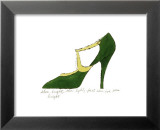 Shoe, c.1955 (Green and Yellow) Plakaty autor Andy Warhol Shoe, c.1955 (Green and Yellow) Plakaty autor Andy Warhol