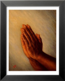 Praying Hands Posters by Tim Ashkar