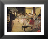Ballet School Póster por Edgar Degas Ballet School Póster por Edgar Degas