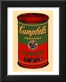 Campbell's Soup Can, 1965 (Green and Red) Pósters por Andy Warhol Campbell's Soup Can, 1965 (Green and Red) Pósters por Andy Warhol