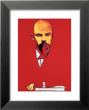 Red Lenin, c.1987 Kunst von Andy Warhol