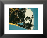 Skull, c.1976 (yellow on teal) Posters af Andy Warhol Skull, c.1976 (yellow on teal) Posters af Andy Warhol