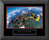Succès - Parachutistes Poster