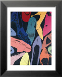 Diamond Dust Shoes, 1980 (Lilac, Blue, Green) Poster by Andy Warhol