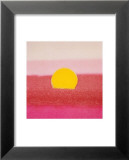 Sunset, c.1972 40/40 (pink) Affiche par Andy Warhol