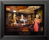 Rêves de Java Affiche par Chris Consani