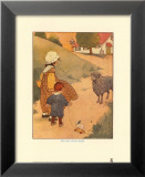 Mäh, mäh, mäh macht das Schaf Kunstdrucke von Blanche Fisher Wright