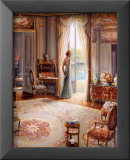 Victorian Lady, Green Dress Láminas por John O'brien