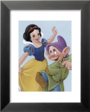 Snow White and Dopey: a Fairy Tale Celebration Kunstdrucke von Walt Disney
