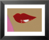 Page from Lips Book, c. 1975 Affiches par Andy Warhol
