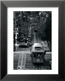 Die Straßen von San Francisco Kunstdruck von Sabri Irmak