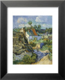 Maisons à Auvers Affiches par Vincent van Gogh