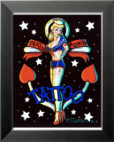 Pray for a Good Tattoo Affiches par Kirsten Easthope