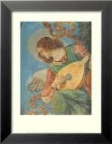 Angel with Lute Posters af Melozzo da Forlí Angel with Lute Posters af Melozzo da Forlí