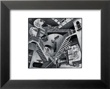 Relativität Kunstdruck von M. C. Escher