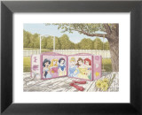 Princess Picnic Affiches par David Doss
