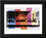 Detail des letzten Abendmahls, ca. 1986 Poster von Andy Warhol