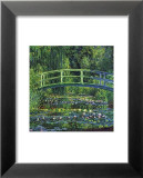 Water Lily Pond, c.1899 (blue) Affiches par Claude Monet