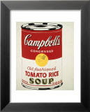 Campbell's Soup Can, c.1962 (Old Fashioned Tomato Rice) Affiches par Andy Warhol
