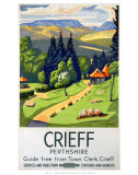 Crieff Perthshire Poster
