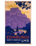 Edinburgh Purle Hill Prints