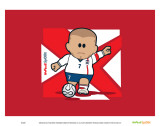Weenicons: David Beckham Poster