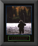 Leadership - Pêcheur Affiches