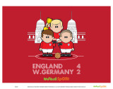 Weenicons: England 4 Germany 2 Láminas
