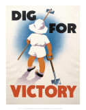 Old Dig for Victory Kunstdrucke