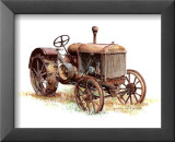 Early Model Mccormick-Deering Tractor Posters by Sharon Pedersen