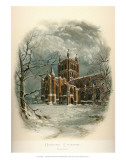 Hereford Cathedral, North West Affiches par Arthur Wilde Parsons