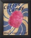 Fair Time Cotton Candy Posters by Louise Max