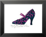 Blue and Pink Shoe, c.1955 Affiche par Andy Warhol