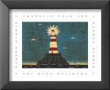 Lighthouse I Poster by Warren Kimble