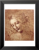 La Scapigliata, vers 1508 Affiches par Leonardo da Vinci 