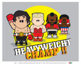 Weenicons: Heavyweight Champ Prints