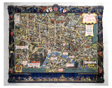 London Town Map Posters