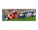 Motocycling Affiche par Ron Fisher