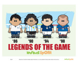 Weenicons: World Cup Legends Kunstdrucke