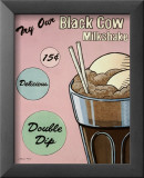 Black Cow Milkshake Plakaty autor Louise Max Black Cow Milkshake Plakaty autor Louise Max