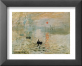 Impression, Sunrise Prints by Claude Monet