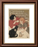 Compagnie Francaise des Chocolats Láminas por Théophile Alexandre Steinlen
