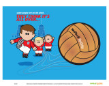 Weenicons: England World Cup Kunst