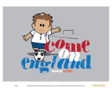 Weenicons: Come on England Posters