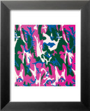 Camouflage, c.1987 (pink, black, blue) Affischer av Andy Warhol Camouflage, c.1987 (pink, black, blue) Affischer av Andy Warhol