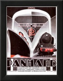 Panhard Lines Posters by Alexis Kow